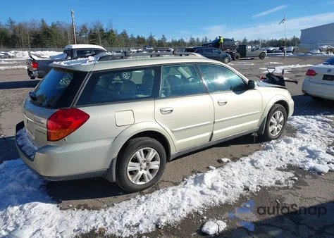 2005 Subaru Outback 2.5I Limited from USA, damaged, VIN 4S4BP62C657332405
